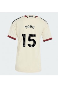 Manchester United Leny Yoro #15 Jalkapallovaatteet Naisten Kolmaspaita 2026-27 Lyhythihainen